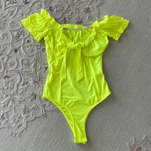 Neon bodysuit